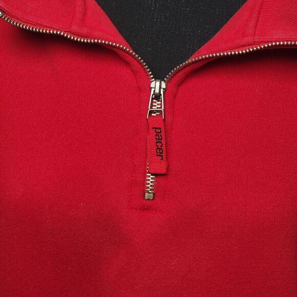 Pacer Pullover Sweatshirt Women's XL Red Plus Size Outdoor Winter Cozy Full Zip - Picture 3 of 7